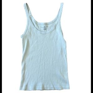 Brandy Melville Beyonca Long Tank in blue/grey one size 100% cotton